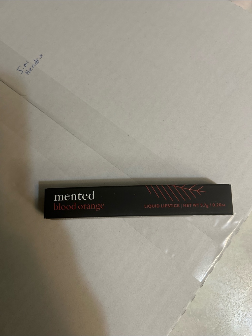 Mented Blood Orange Liquid Lipstick 5.7g/0.20oz new full size
